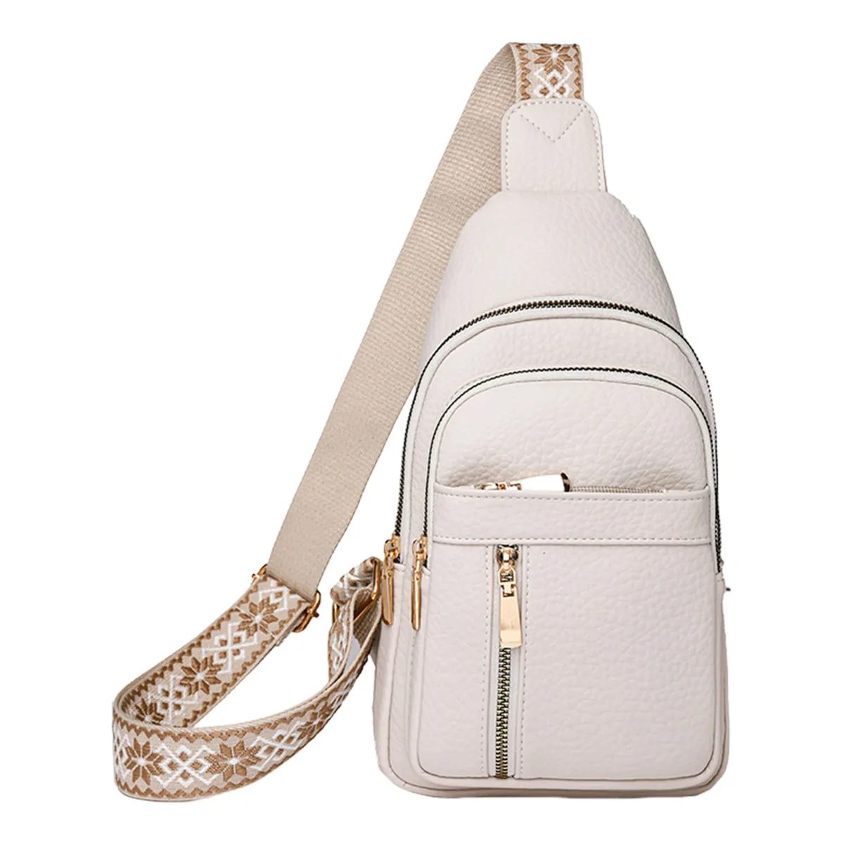 sac à bandoulière en cuir pu imperméable pour femme, sac de poitrine décontracté, sacs initiés, sac messager, voyage, cyclisme, haute qualité, mode