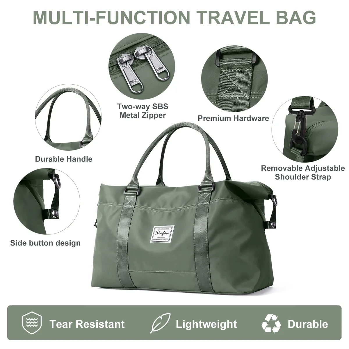 easyjet sac de cabine 45x36x20 sac de voyage hommes femmes grande capacité bagage à main courte distance voyage week-end sac de nuit polochon