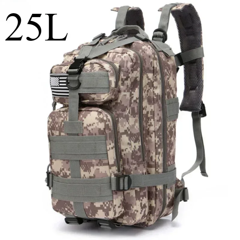 sac dos oxford université camouflage noir marron bleu vert capacité 36 55 litres poignée dure fermeture éclair usage voyage