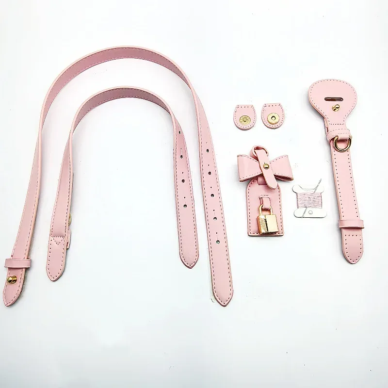 sac seau vintage fait main en paille tressée avec accessoires en cuir pu, bandoulière simple pour sac à bandoulière ou sac croisé