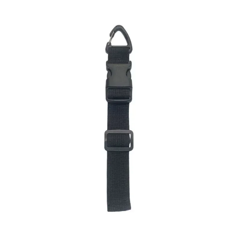 organisateur de rallonge réglable noir avec boucle à 3 axes - sangle de rangement robuste pour l'organisation d'atelier et de garage