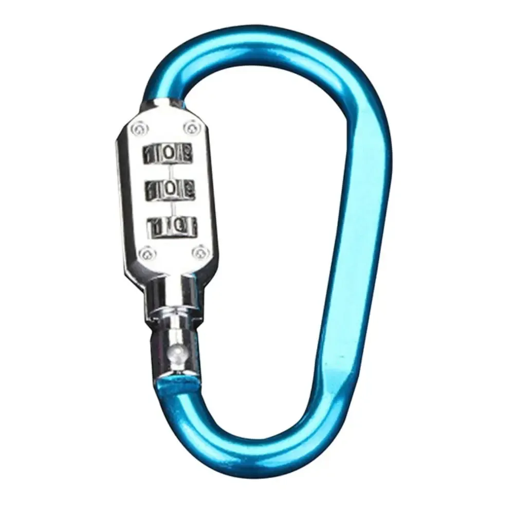cadenas code combiné métallique bleu rouge chiffres blancs bagages valises coffres clôtures armoires loisirs voyage