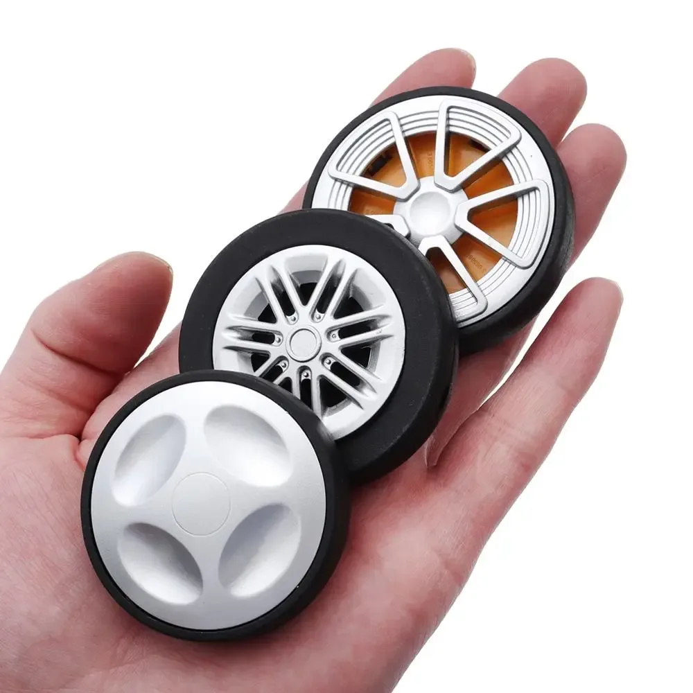 roues de remplacement universelles durables avec vis, kit de réparation pour bagages de voyage, pièces de valise, essieux, 2 pièces