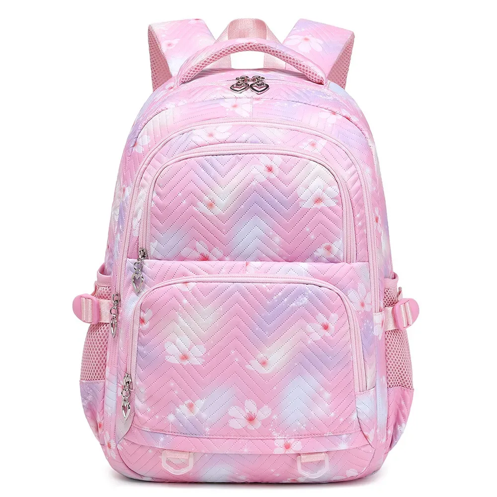 sac à dos coloré esthétique pour femmes, sac à dos de grande capacité, sacs d'école pour adolescentes, style collégial, cadeaux de rentrée scolaire