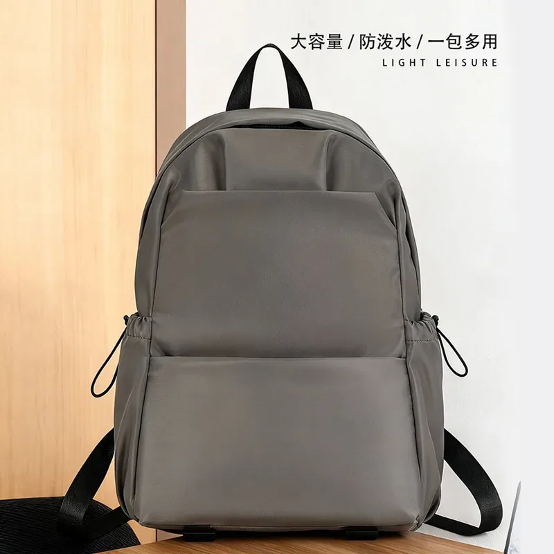 sac à dos d'ordinateur pour étudiants, niche légère de style ins pour femmes et hommes, sacs à double épaule décontractés