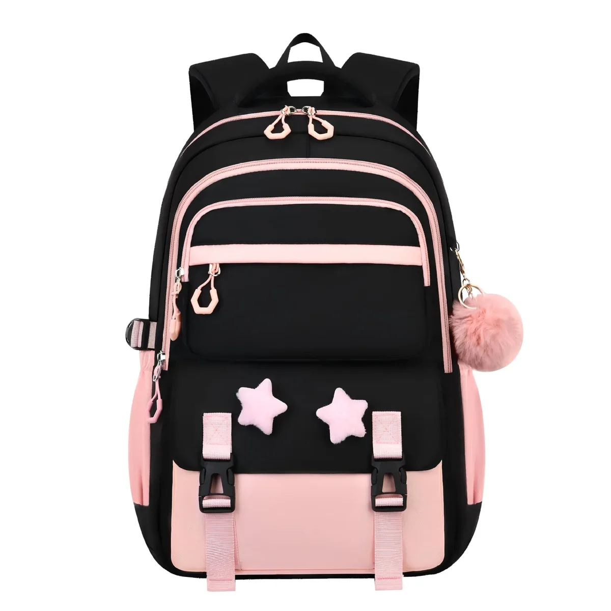 sac dos oxford universtité violet style préppy compartiment ordinateur portable ceinture coussin air jacquard