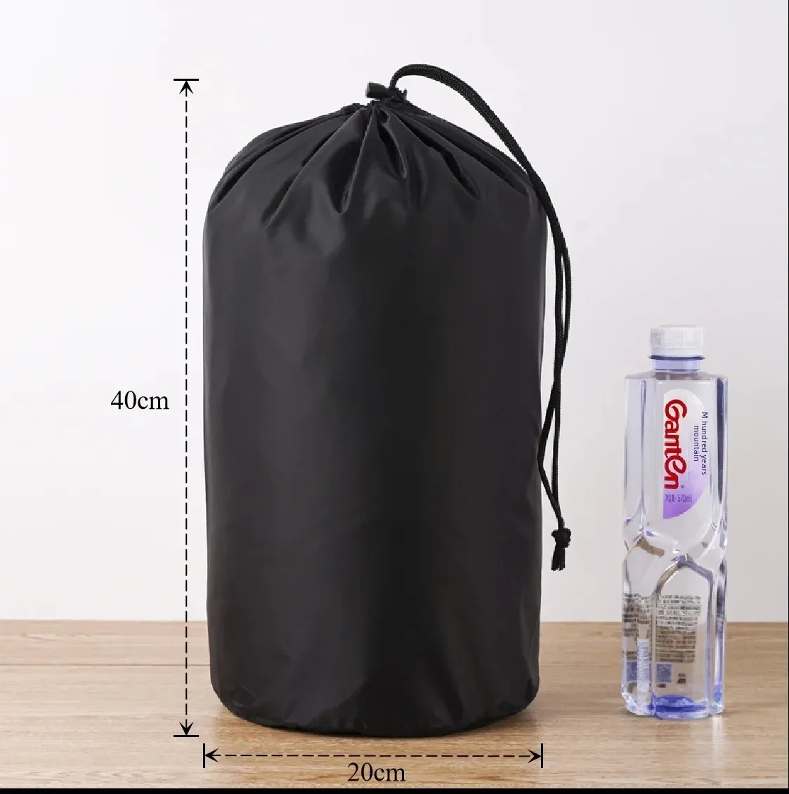 sac de rangement en tissu oxford à cordon pratique, en nylon, étanche à la poussière et au soleil, sac d'emballage, sac de rangement portable universel