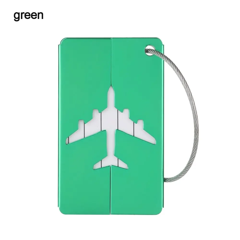 étiquettes de bagage de voyage réutilisables, valise attro, bagage de vacances, identification d'avion avec cordes, identification du sac, infraction