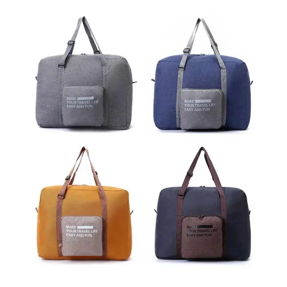 sac de rangement pliable pour vêtements, grande capacité, en tissu oxford, sac de voyage, sac de sport imperméable, sac à main de voyage, sac à bagages