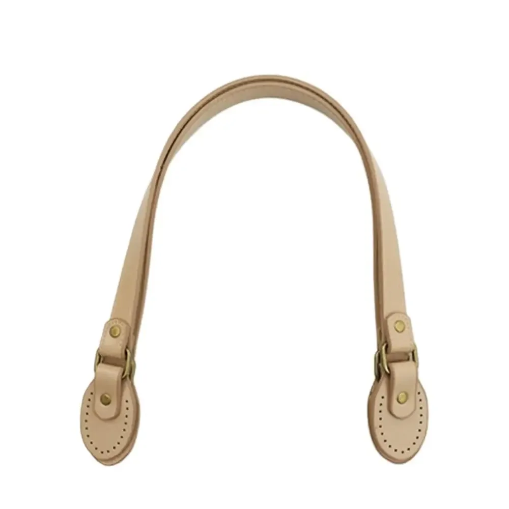 1 pièce 52x2cm sangles et poignées de remplacement en cuir pu pour sacs à bandoulière et sacs à main femme, accessoires de sac diy