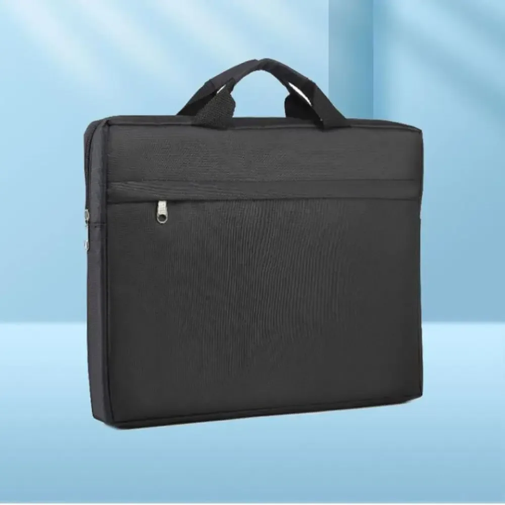 sac de dossiers de fichiers durable pour hommes, porte-documents, sac à main pour documents d'affaires, fourre-tout noir multicouche, porte-documents d'affaires pour avocat