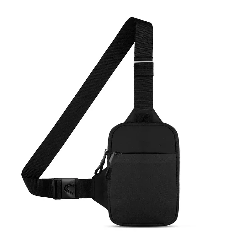sac à bandoulière décontracté en nylon pour hommes, imperméable, pour sport de plein air, course à pied, cyclisme, ceinture, grande capacité, pochette de voyage pour téléphone