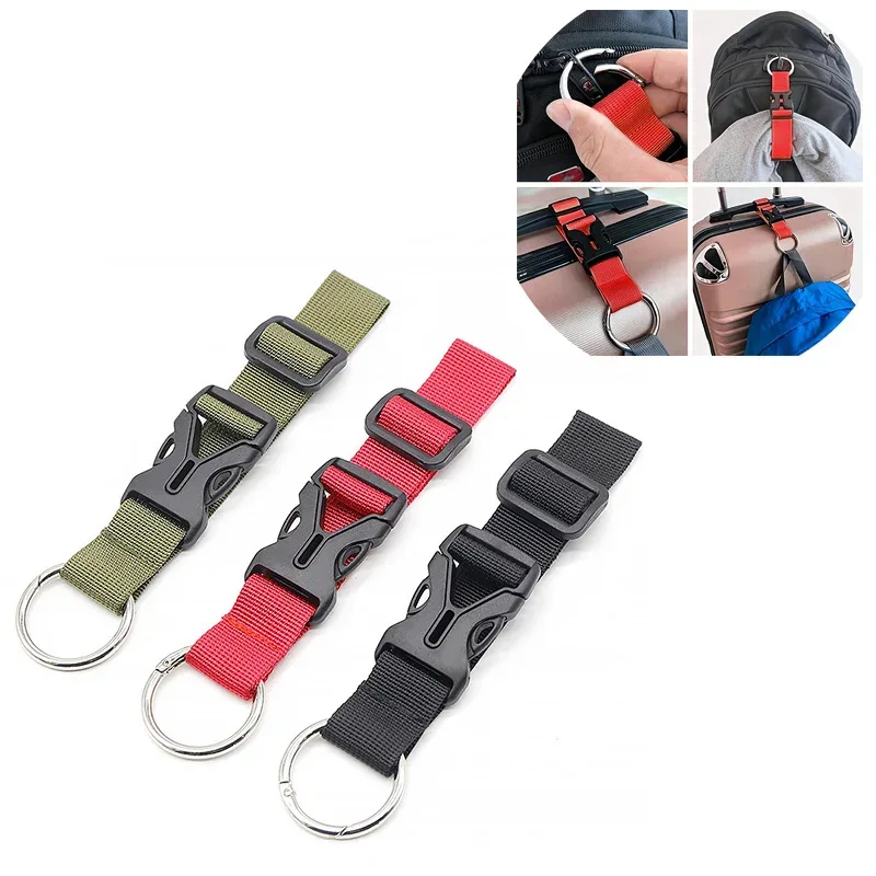 sangle de bagage externe multifonctionnelle, sangle élastique de fixation pour sac à dos, sangle d'extension pour valise de voyage