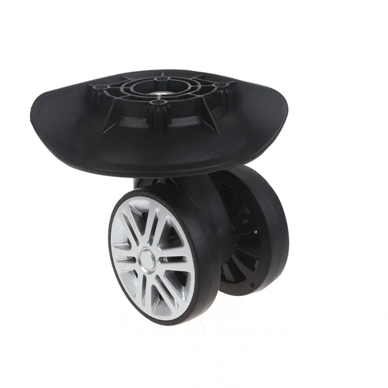 roues de remplacement universelles pour valise de voyage, double nucleosilencieux avec roulettes durables, pièce de réparation, a02, 1 paire