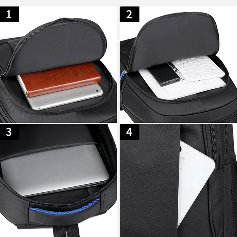 sac à dos unisexe de grande capacité 50l pour hommes et femmes, sac à dos de voyage, de bureau, d'école, de trajet quotidien, sac à dos polyvalent pour ordinateur portable, sac à dos de cabine