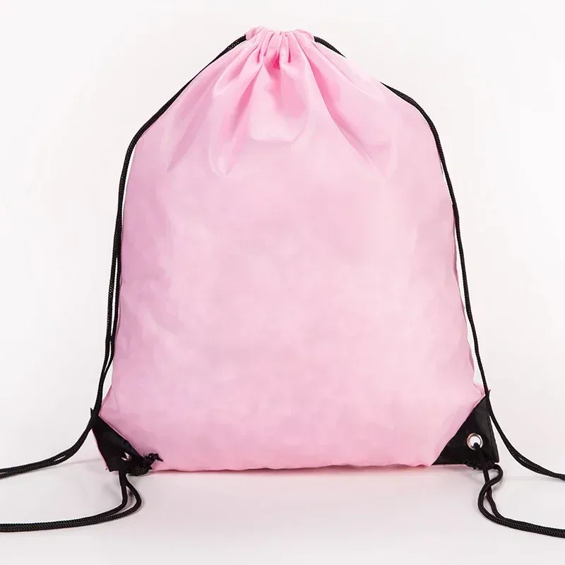 sac à dos portable en nylon avec cordon de serrage pour usage quotidien, voyage, plage, camping, sports de plein air, imperméable