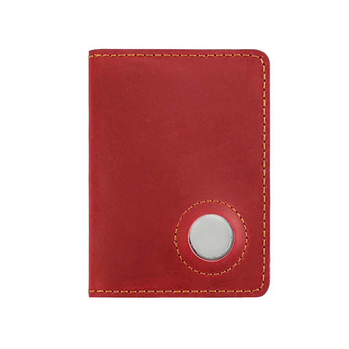 nouveau airtag porte-passeport couverture vintage en cuir pleine fleur à la main rfid blocage portefeuille tracker carte étui 10x14 cm