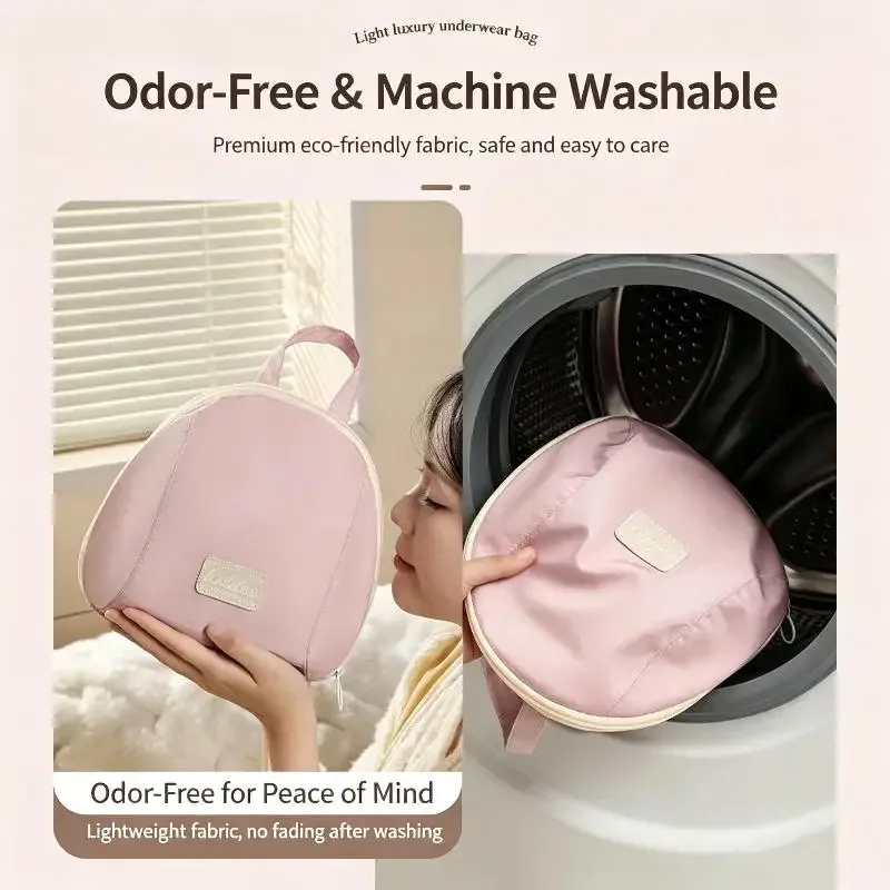 sac de rangement portable pour soutien-gorge, en polyester imperméable, grande capacité, pour voyage, affaires, usage quotidien