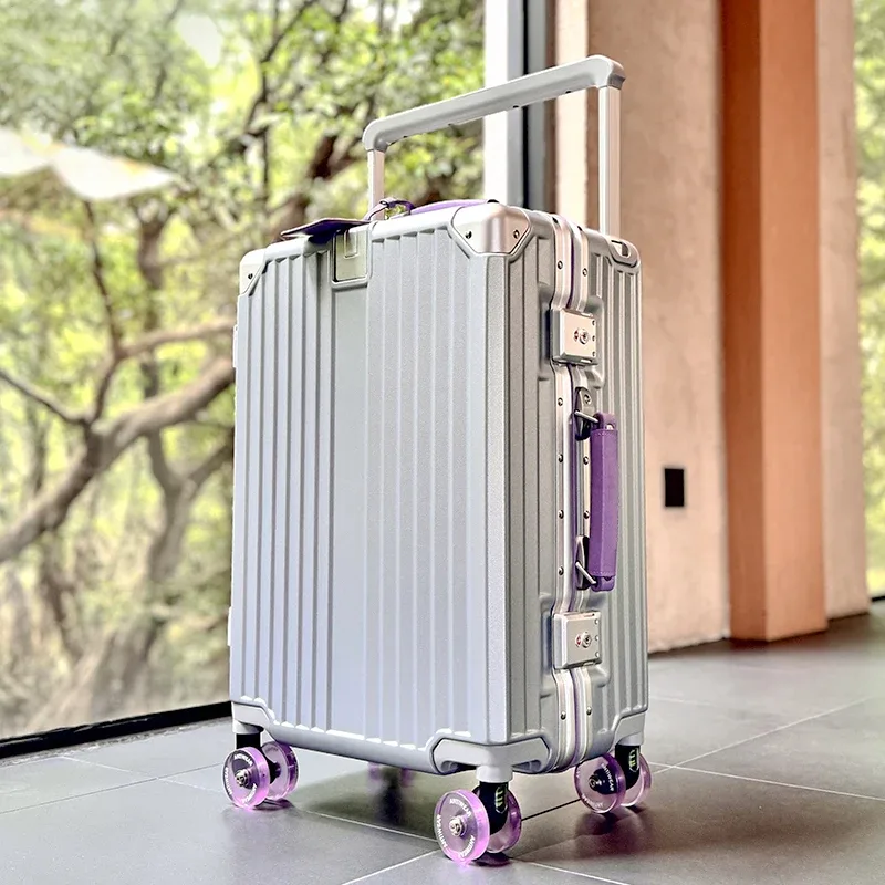 bagage à poignée télescopique à tube large pour femmes, valise à main de 20 pouces, nouveau style 2025, 2025