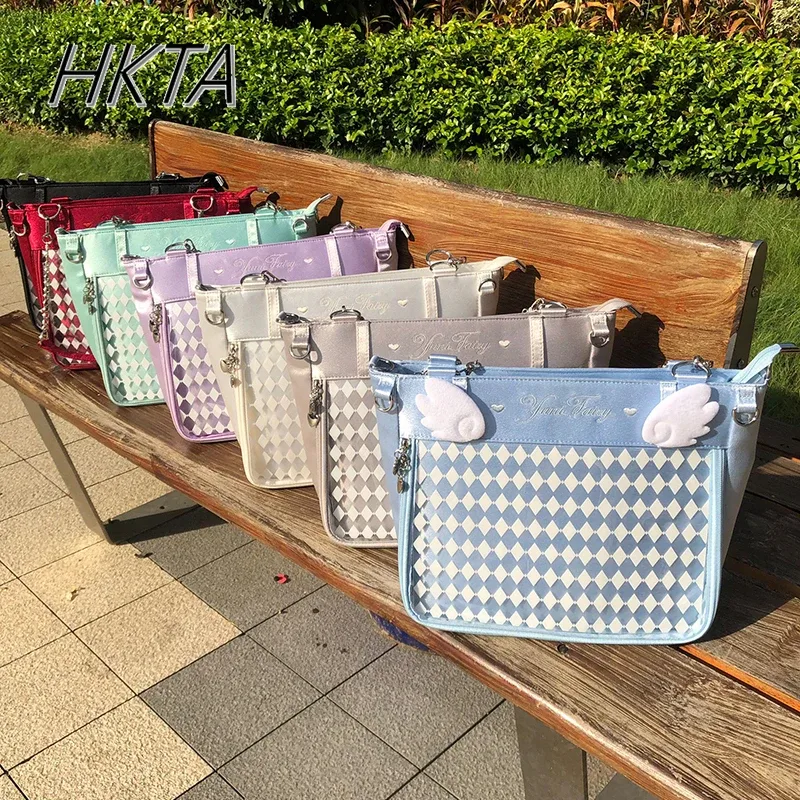 lolita – sac à main en relief pour femmes, doux et mignon, lettres d'été, grande capacité, sac anti-douleur pour filles, sacs à dos décontractés en satin violet clair