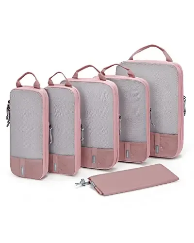 organisateur voyage polyester gris orange compresseur sac chaussures décontracté femmes sets compartiments zippés espacegain usage polyvalent voyages