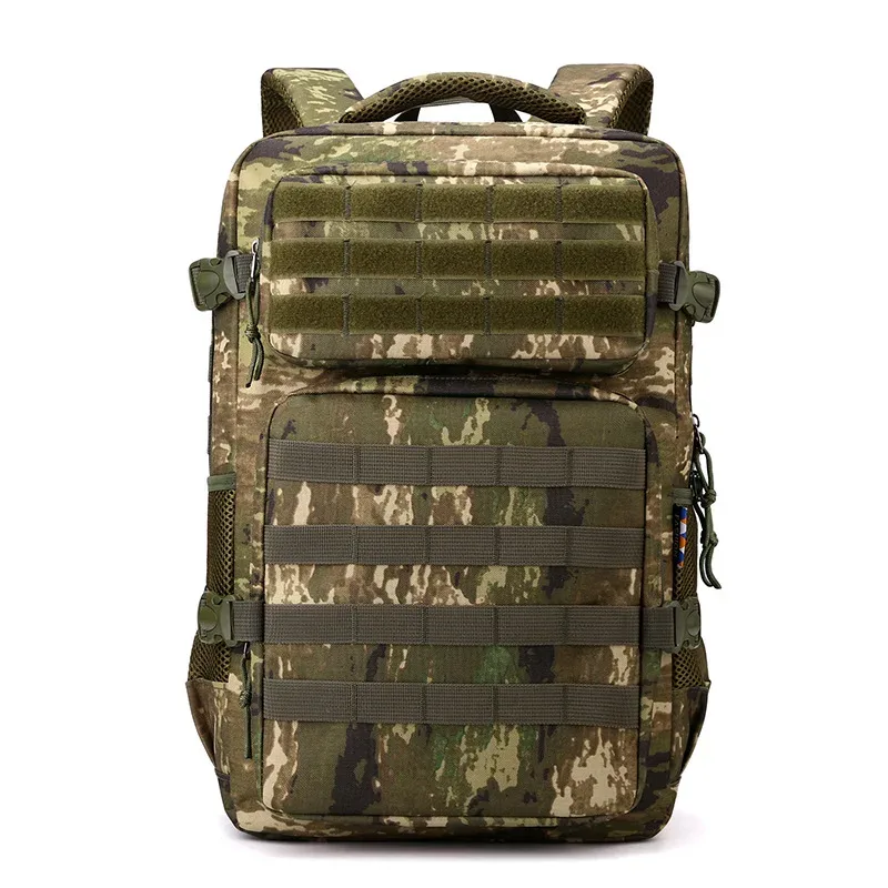 sac dos oxford université camouflage vert marron noir hommes cadre interne poche limon classique jacquard