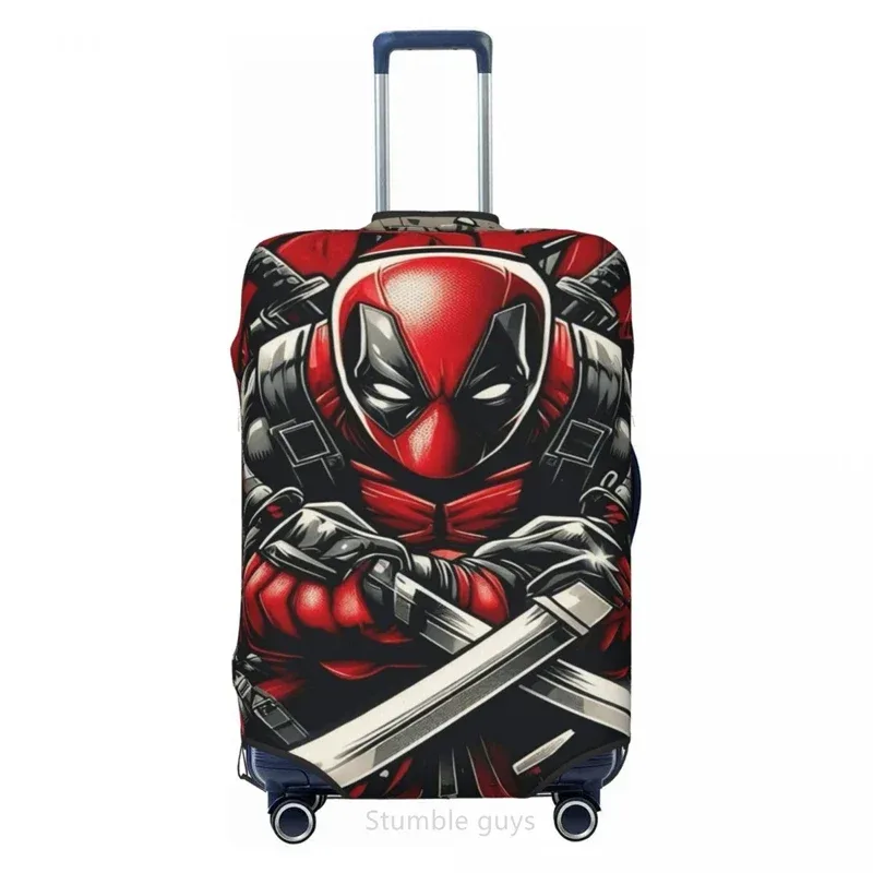 housse de valise élastique durable avec imprimé film pour bagages de 18 à 32 pouces, lavable, anti-poussière, anti-rayures, pour les voyages en avion et en voiture