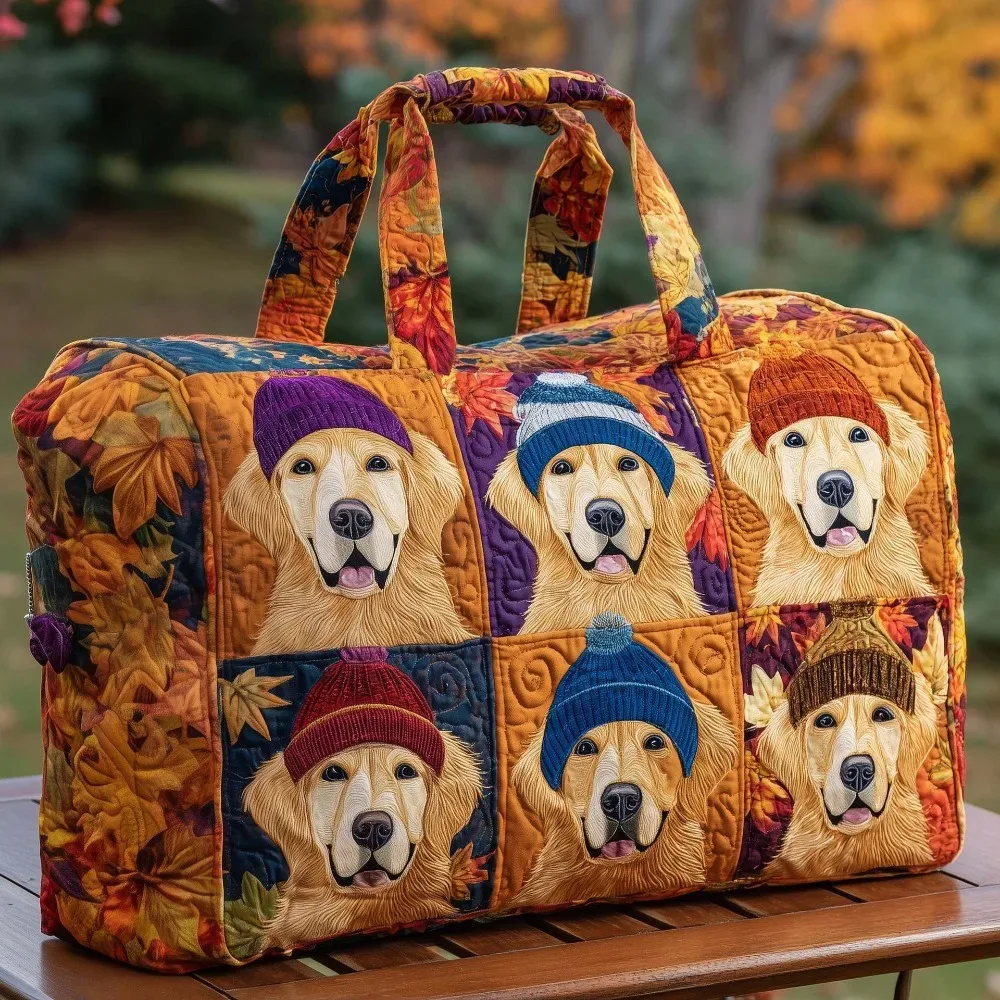 sac de voyage matelassé à bandoulière avec motif animaux 3d, sac de sport et de gym grande capacité