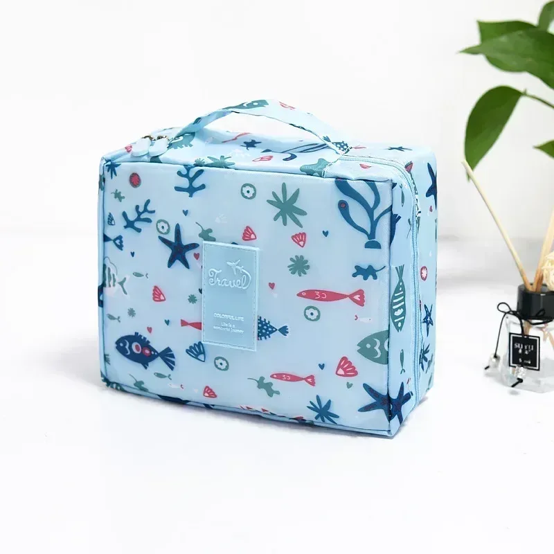 femmes en plein air organisation sac de maquillage fourre-tout grand sac cosmétique pochette beauté étanche femme voyage maquillage trousses de toilette