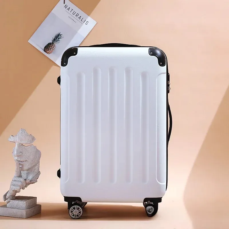 valise rétro personnalisable avec logo, bagage de voyage 20 pouces, bagage cabine en plastique abs, fabriqué en chine continentale