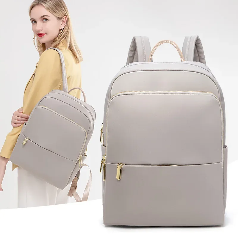 nouveau oxford femmes sac à dos mode 14 pouces pochette d'ordinateur haute qualité grande capacité sac à dos pour le travail