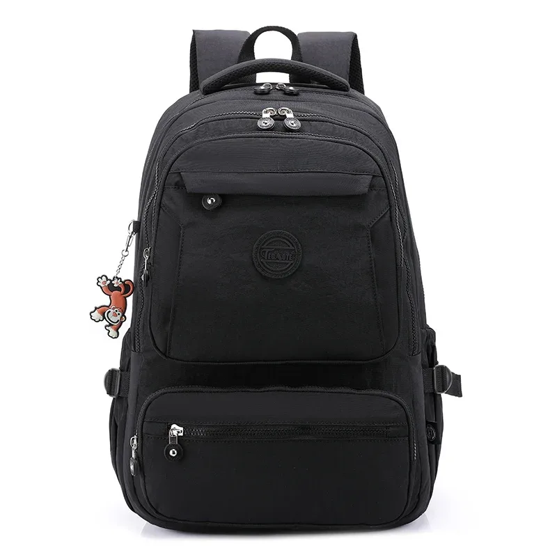 tegaote hommes sac à dos sac en nylon imperméable mâle avion voyage ordinateur portable sac à dos hommes grand élégant sac à dos léger