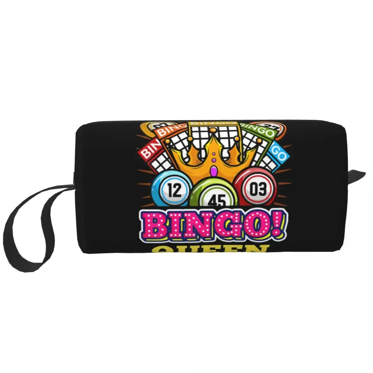 trousse de toilette personnalisée, trousse de voyage, bingo iktoilette, papier kawaii, jeu de maquillage, cosmétique, boîte de rangement de miles pour femme