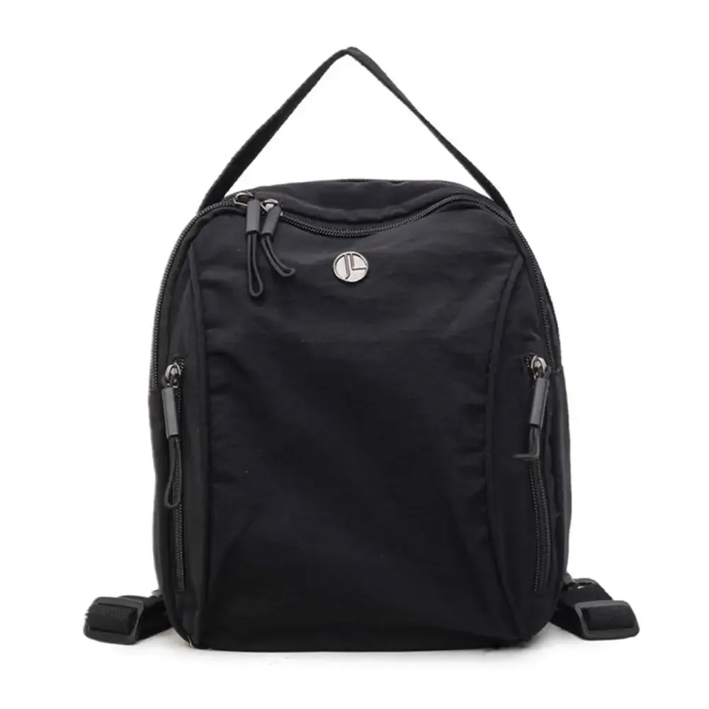 sac à dos en nylon froissé pour femmes, petit sac à bandoulière multifonctionnel, léger, imperméable, sac de voyage pour dames