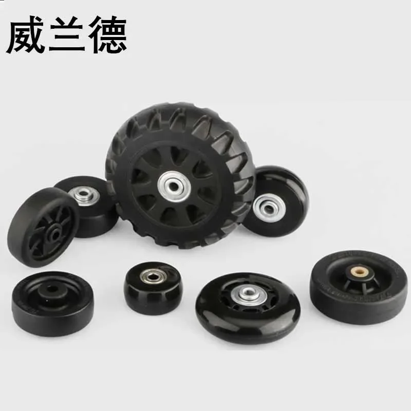 roues de remplacement universelles pour bagages de voyage, accessoires de réparation de valise, à la mode, 360 spinner