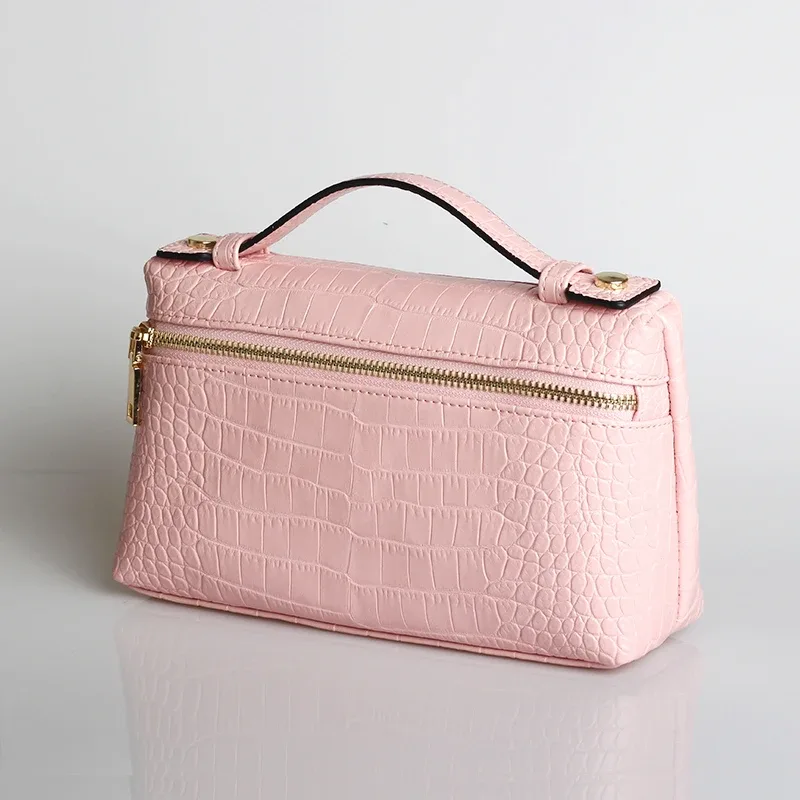 tophiigh-sac à main de maquillage portable pour femmes, pochette, sac à main, sac à main pour dames, sac à main, sac à main, savoir chaud, salle, rouge, café, mode