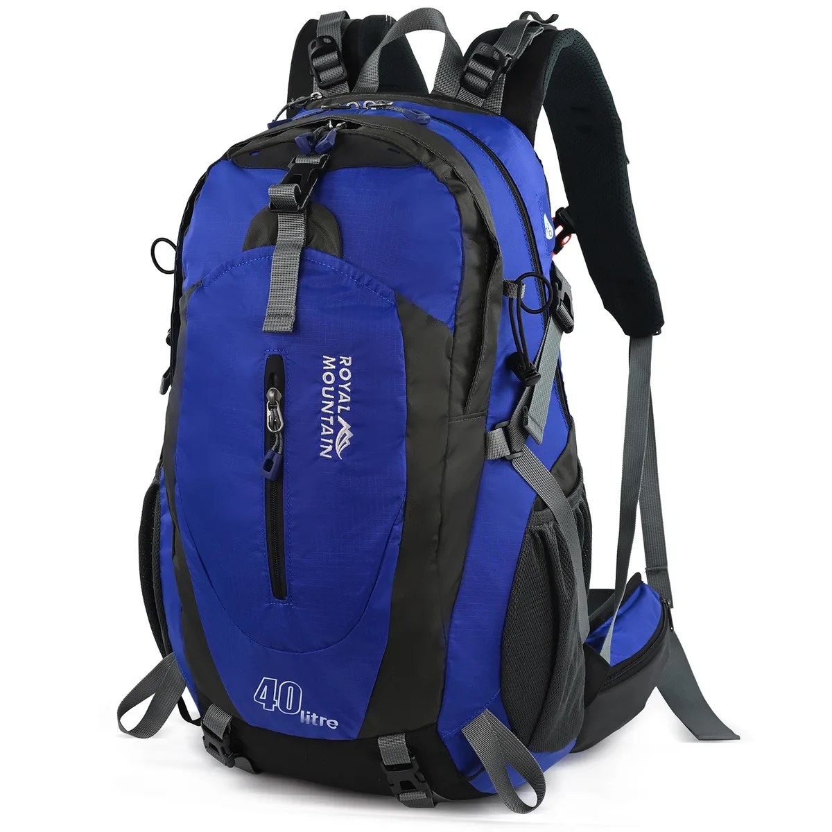 sac à dos de randonnée en plein air 40l, léger, respirant, fonctionnel, poche avant ouverte, sac en nylon résistant à l'eau