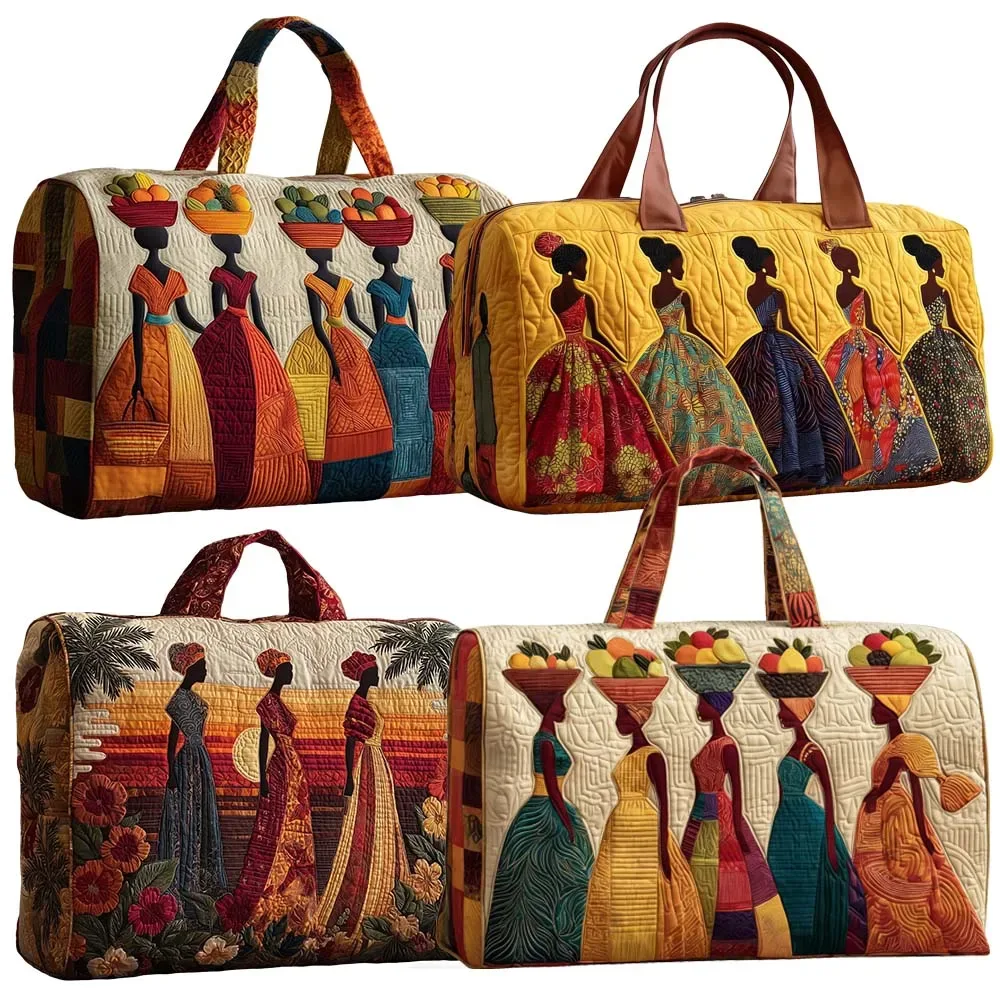 ‌ ‌ ‌ ‌ ‌ sac de voyage matelassé imprimé afro-américain pour femme et homme, sac fourre-tout de week-end 2026 pour l'extérieur ‌ ‌ ‌ ‌ ‌ ‌ ‌ ‌ ‌ ‌ ‌