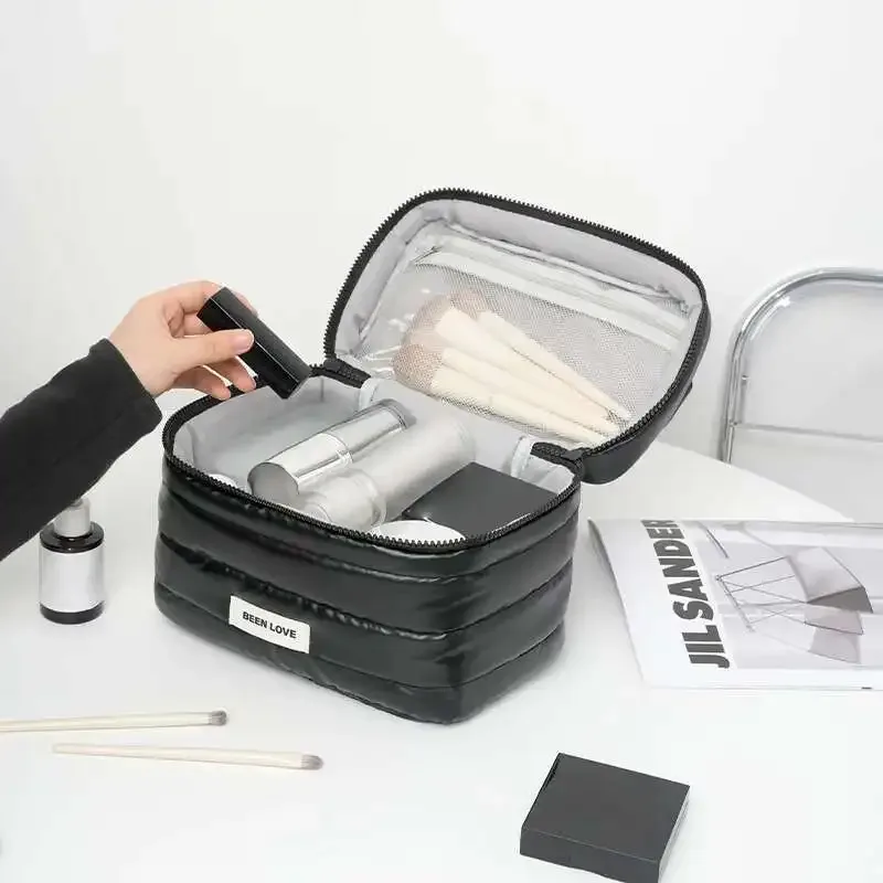 sac de rangement de soins de la peau pour rouge à lèvres de grande capacité, sac de voyage portable pour femmes, cadeau idéal, nouveau design 2025, sac à cosmétiques, sacs de maquillage portables