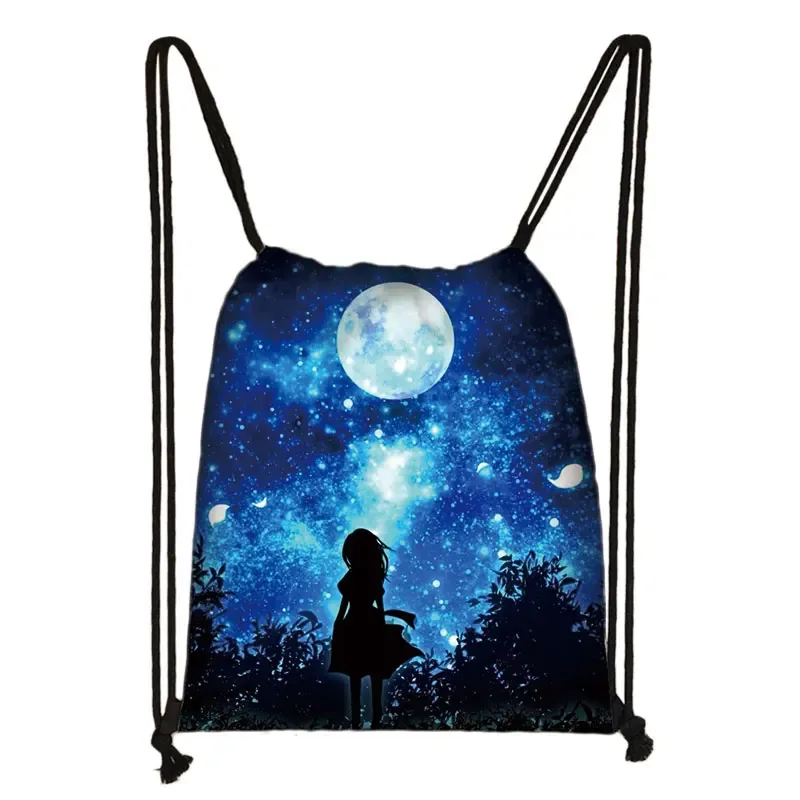 spacvier-sac à dos imprimé pilote pour femme, astronome ovni, proximité wstring, sac de rangement pour chaussures de voyage, support de livre pour adolescent, cadeau