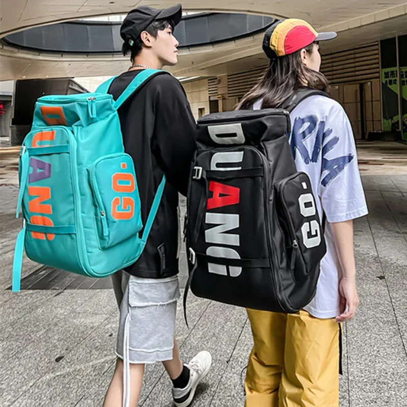sport adulte femmes sac à dos sac pour femmes hommes fitness voyage grand étanche gymnase épaule patin sec pack école esthétique humide