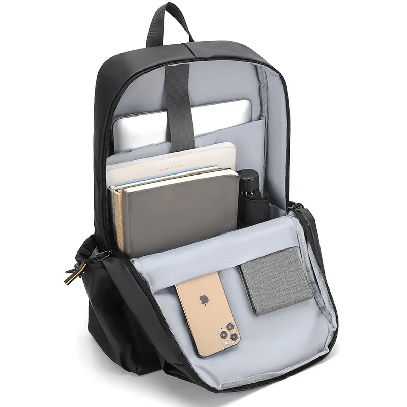 sac à dos étanche multifonctionnel pour hommes, sacs pour ordinateur portable d'affaires masculin, sac à dos de chargement usb, sac à dos en nylon, sac à dos décontracté, 2023