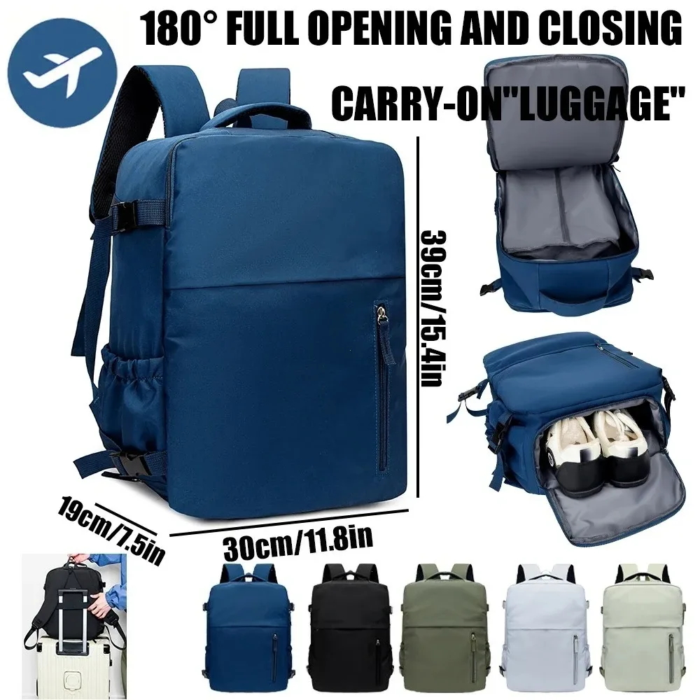 sac à dos de voyage approuvé par les compagnies aériennes easyjet wizz air, grande capacité, léger, pour les voyages d'affaires sur de courtes distances, sac à dos pour ordinateur