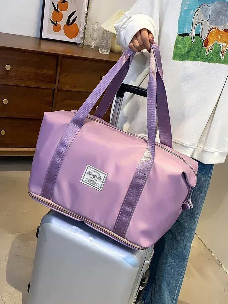 sac de voyage carry on, sac de sport, sac de rangement de grande capacité, sac à main, sacs en nylon imperméables pour le sport, l'école et l'emballage