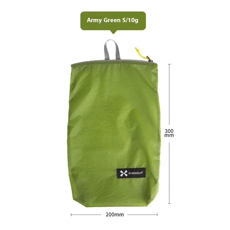 xenosmilus sac à dos de voyage portable ultra-léger avec trousse de toilette étanche, portefeuille pour passeport, pochette pour médicaments et documents