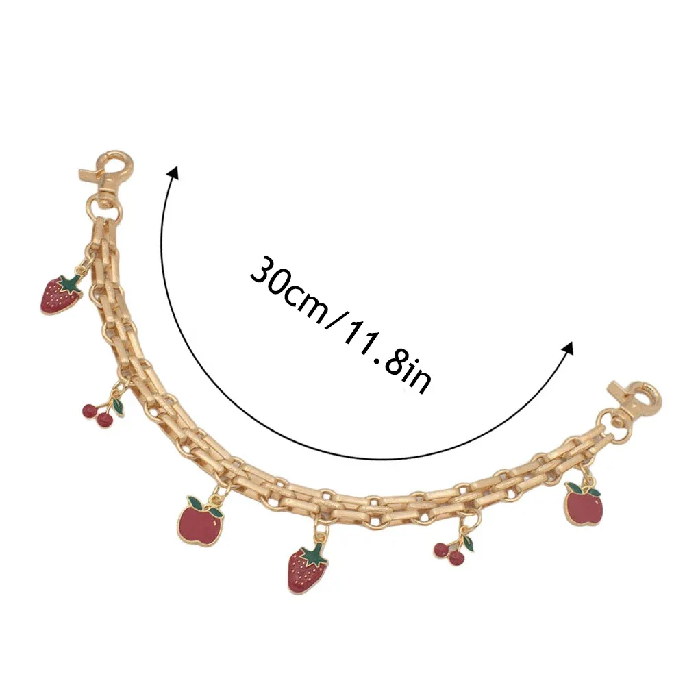 sac en fleurs de cerisier, pendentif, chaîne, nœud en forme de cœur, émail, breloque pour téléphone, chaîne, sangle d'extension, accessoires de sac à bandoulière