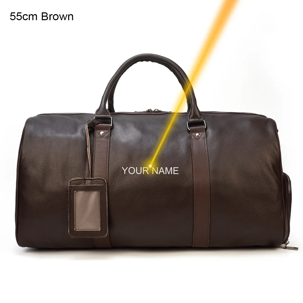 sac de voyage de luxe en cuir véritable pour hommes et femmes, sac à main en cuir de vache, sac à bandoulière de voyage, sac de sport pour week-end