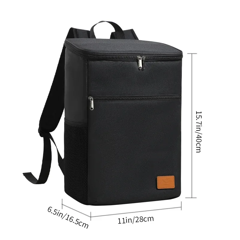 sac à dos isotherme, sac isotherme souple pour 35 canettes, sac à dos isotherme imperméable et anti-fuite pour le camping, la plage, la randonnée, les voyages