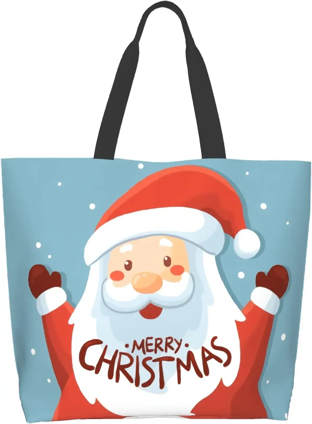 sac fourre-tout bonhomme en pain d'épice pour femme, sac à main de noël, sac à provisions, sac cadeau de plage, travail en plein air, canne en bonbon