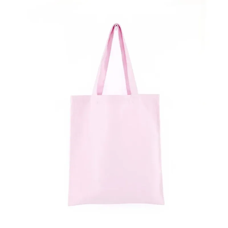 sac fourre-tout en toile vierge, sac de shopping écologique, sacs à bandoulière en toile haut de gamme, logo personnalisé